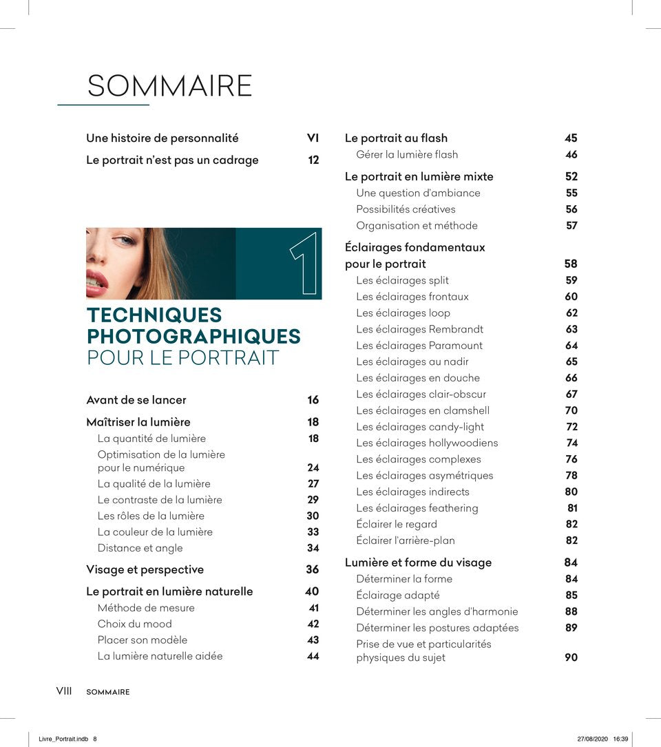 Eclairer et photographier le portrait