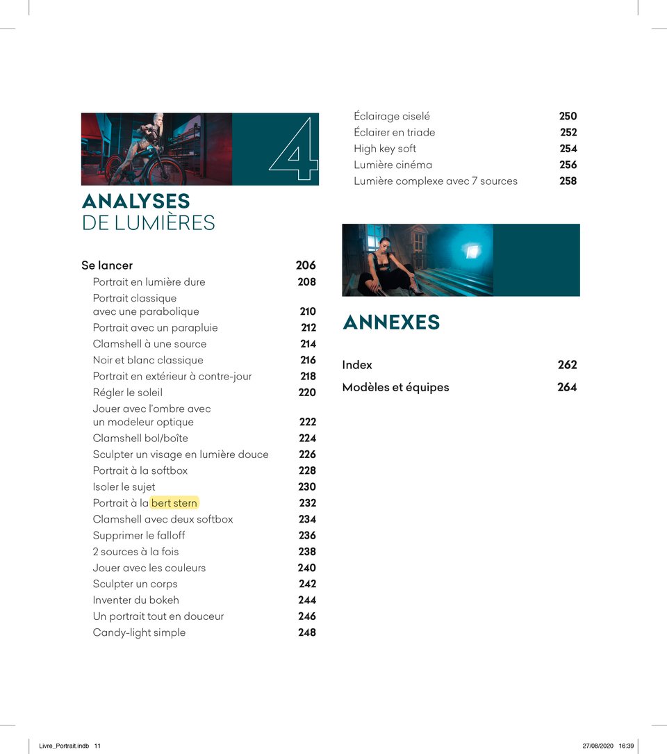 Eclairer et photographier le portrait